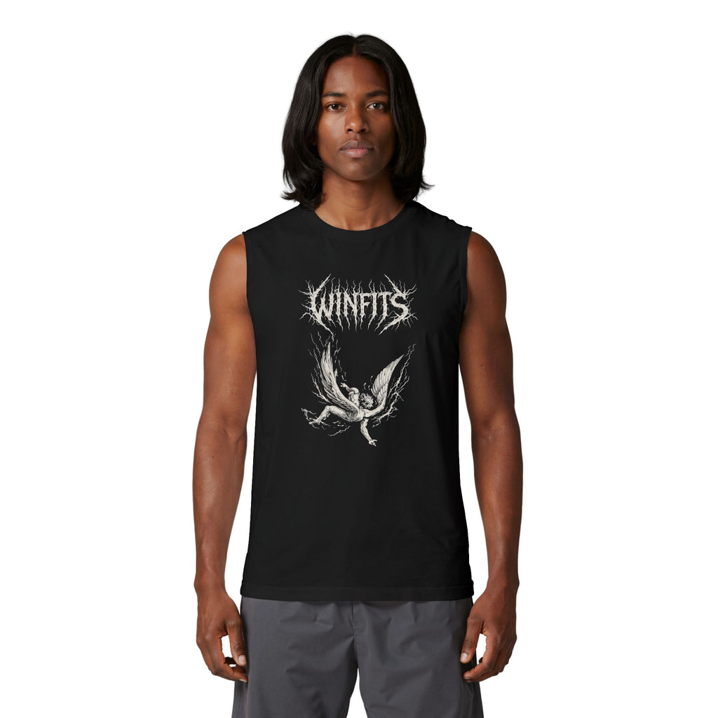 WINFITS Muscle Tank – Snake Graphic Sleeveless Gym Tee