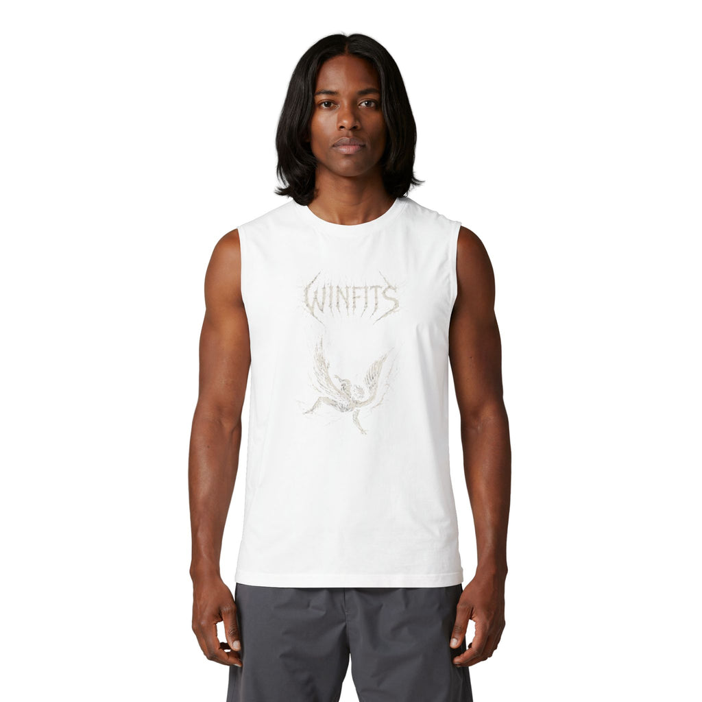 WINFITS Muscle Tank – Snake Graphic Sleeveless Gym Tee