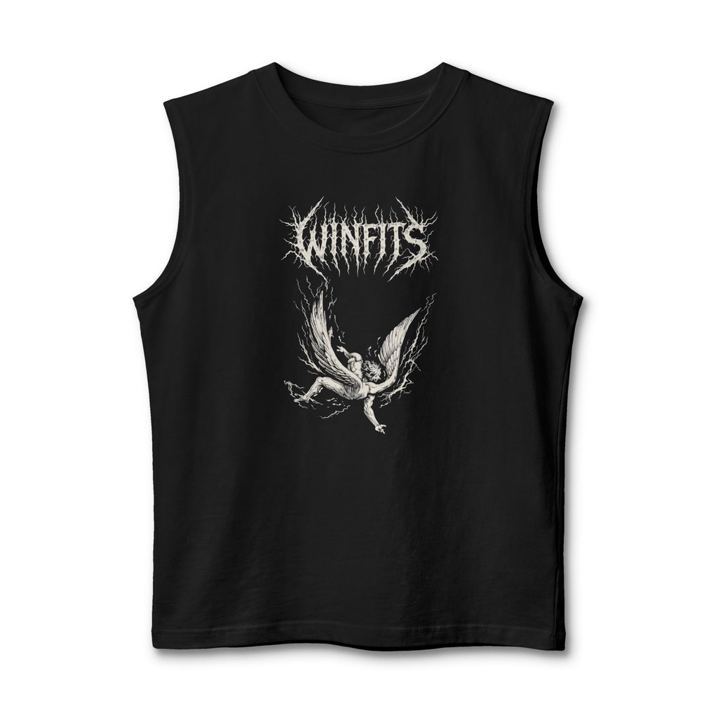 WINFITS Muscle Tank – Snake Graphic Sleeveless Gym Tee