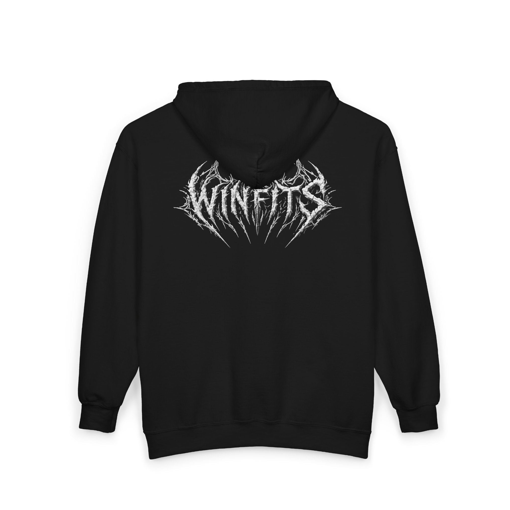 WINFITS Premium Full-Zip Hoodie – Heavy Blend Streetwear
