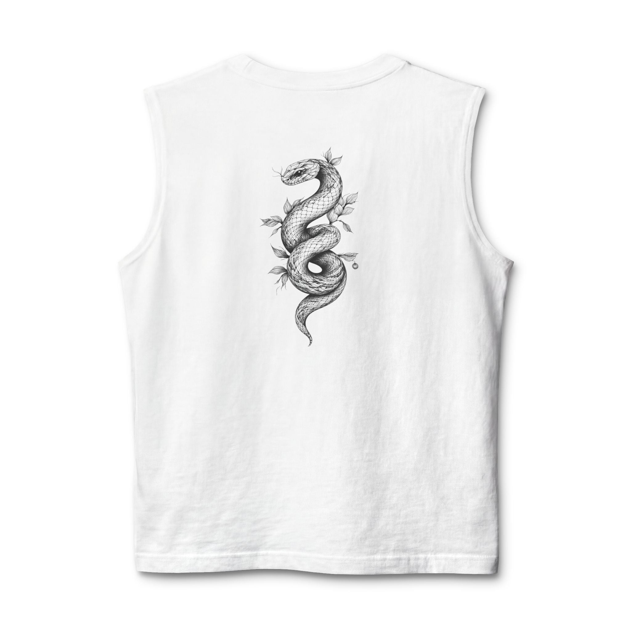 WINFITS Muscle Tank – Snake Graphic Sleeveless Gym Tee