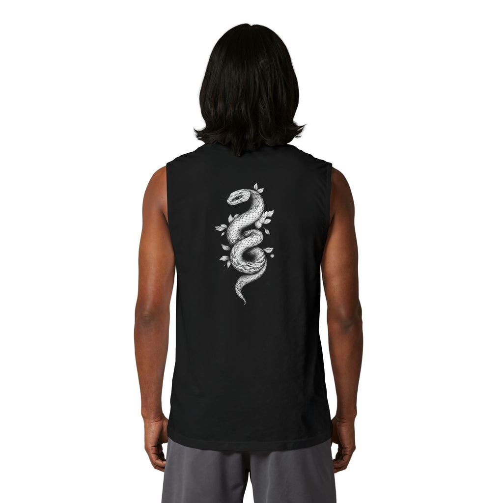 WINFITS Muscle Tank – Snake Graphic Sleeveless Gym Tee
