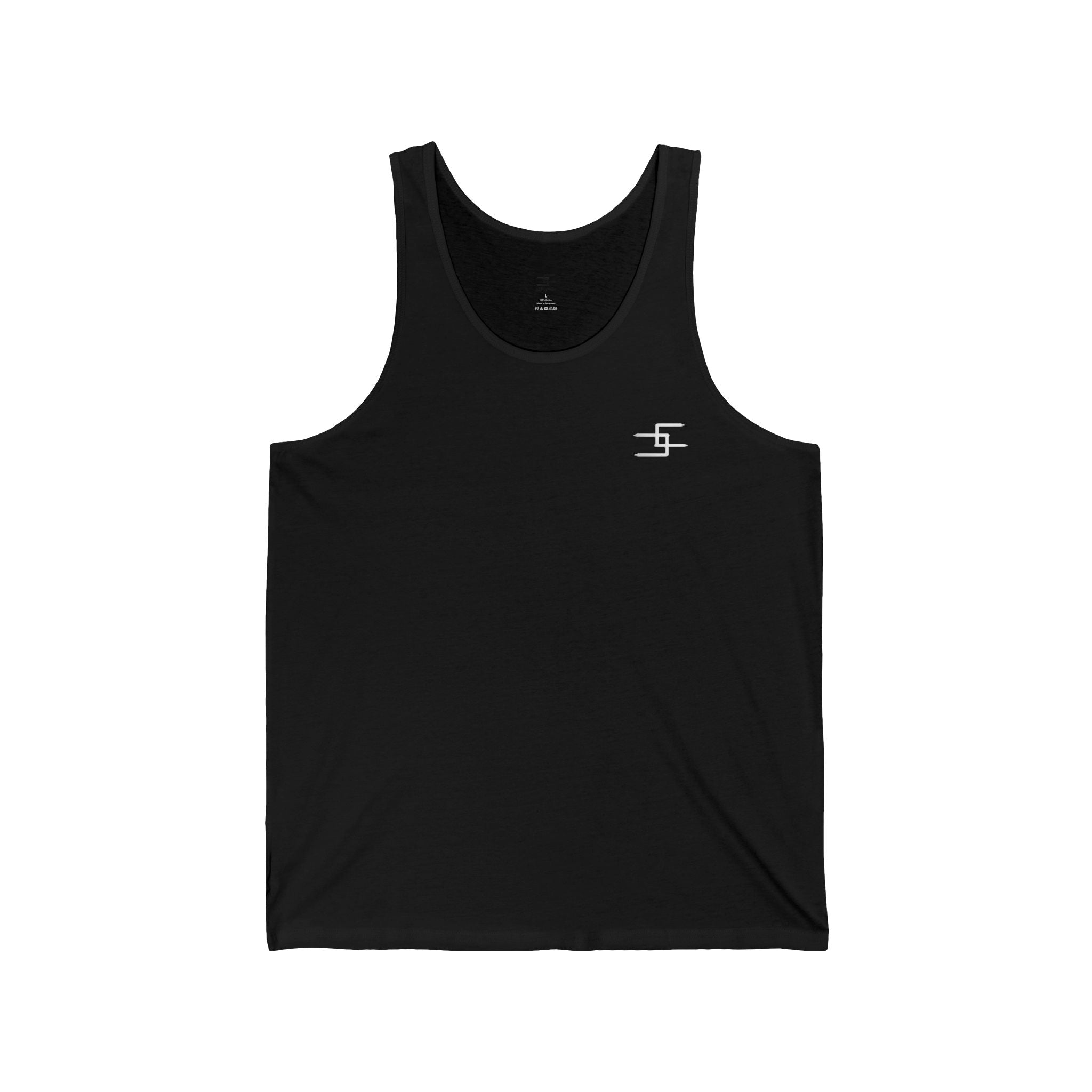 WINFITS Premium Muscle Tank – White Classic Sleeveless Tee