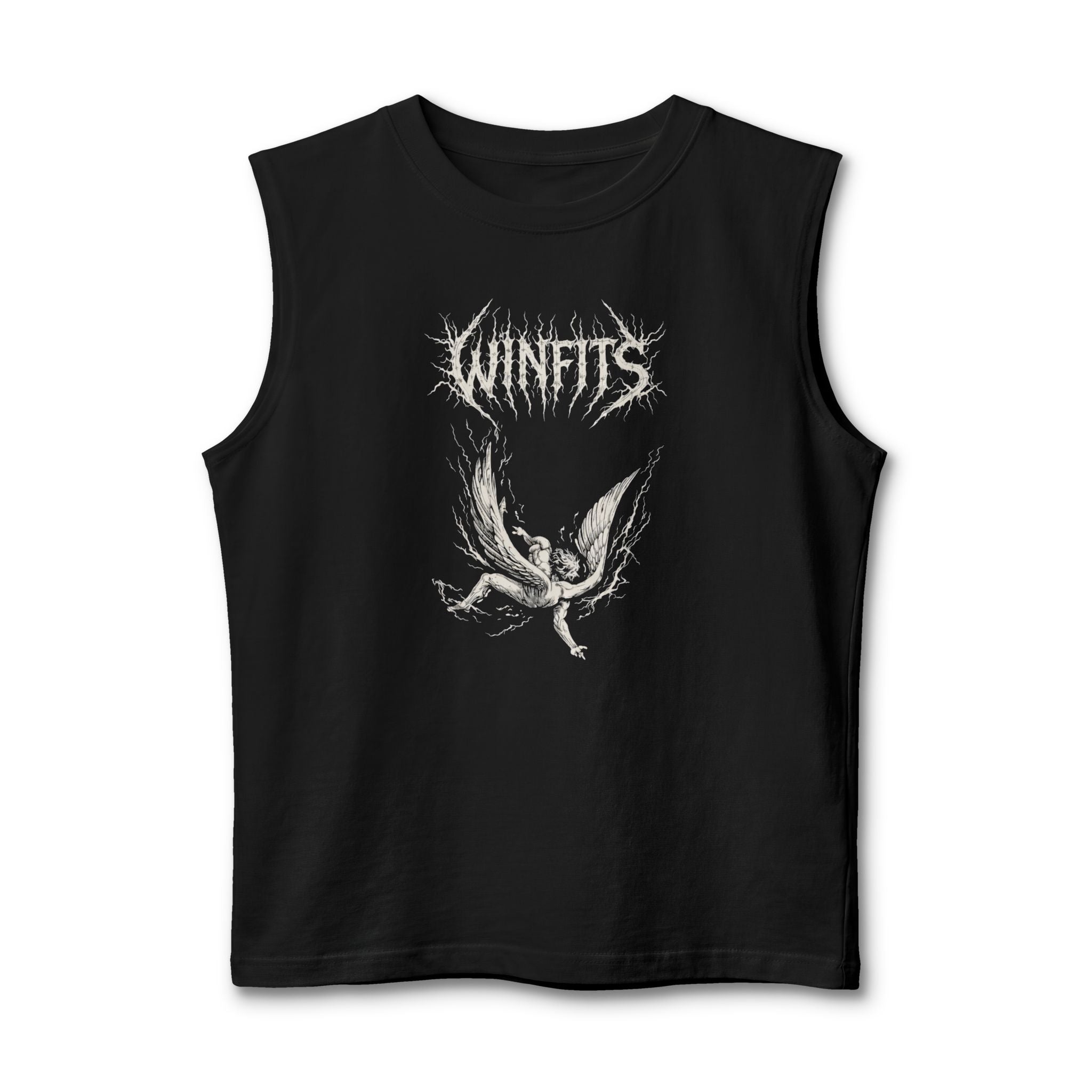 WINFITS Muscle Tank – Snake Graphic Sleeveless Gym Tee
