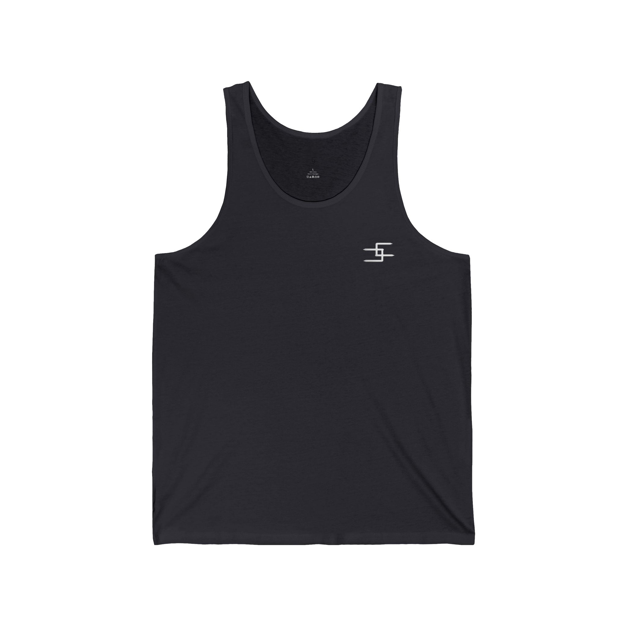 WINFITS Premium Muscle Tank – White Classic Sleeveless Tee