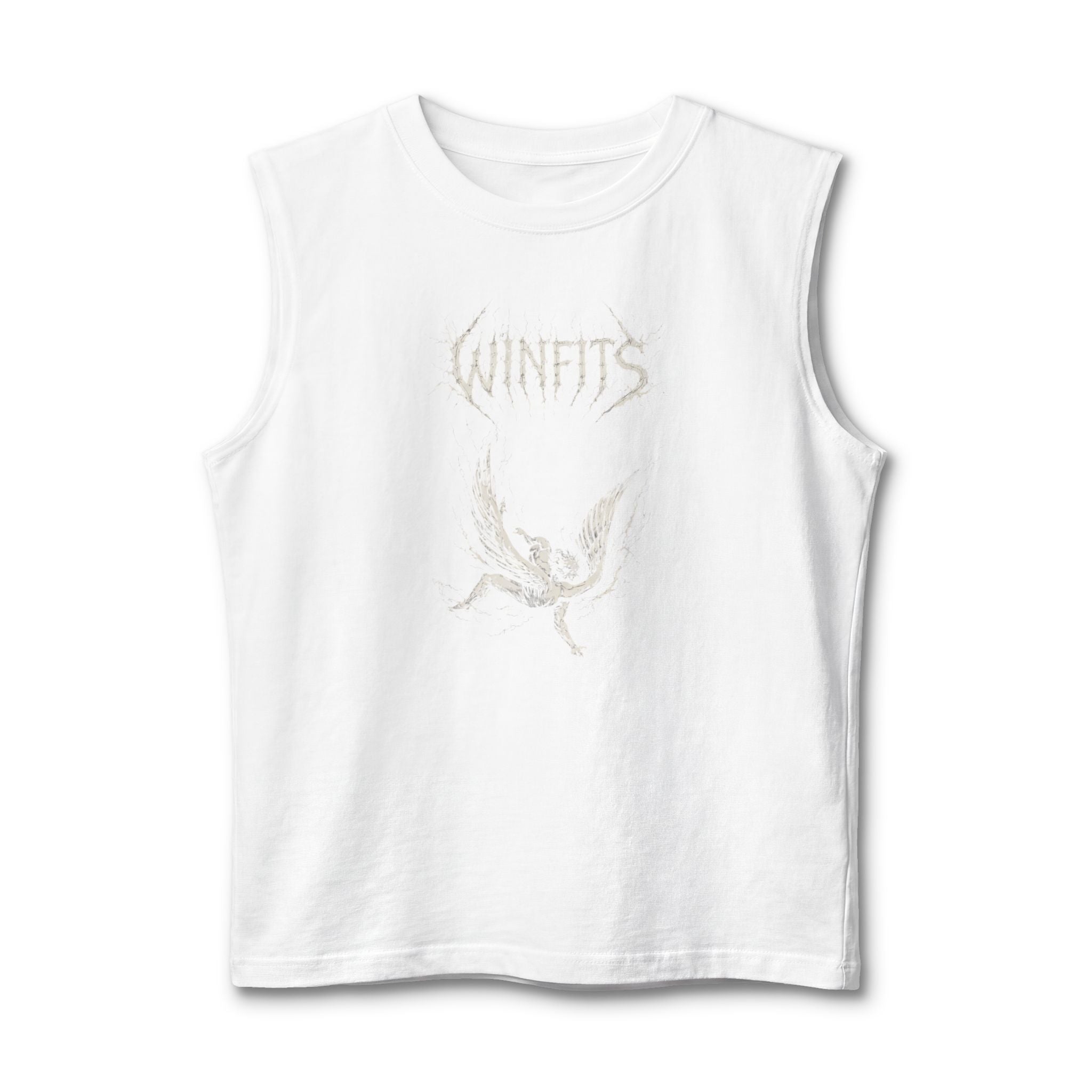 WINFITS Muscle Tank – Snake Graphic Sleeveless Gym Tee